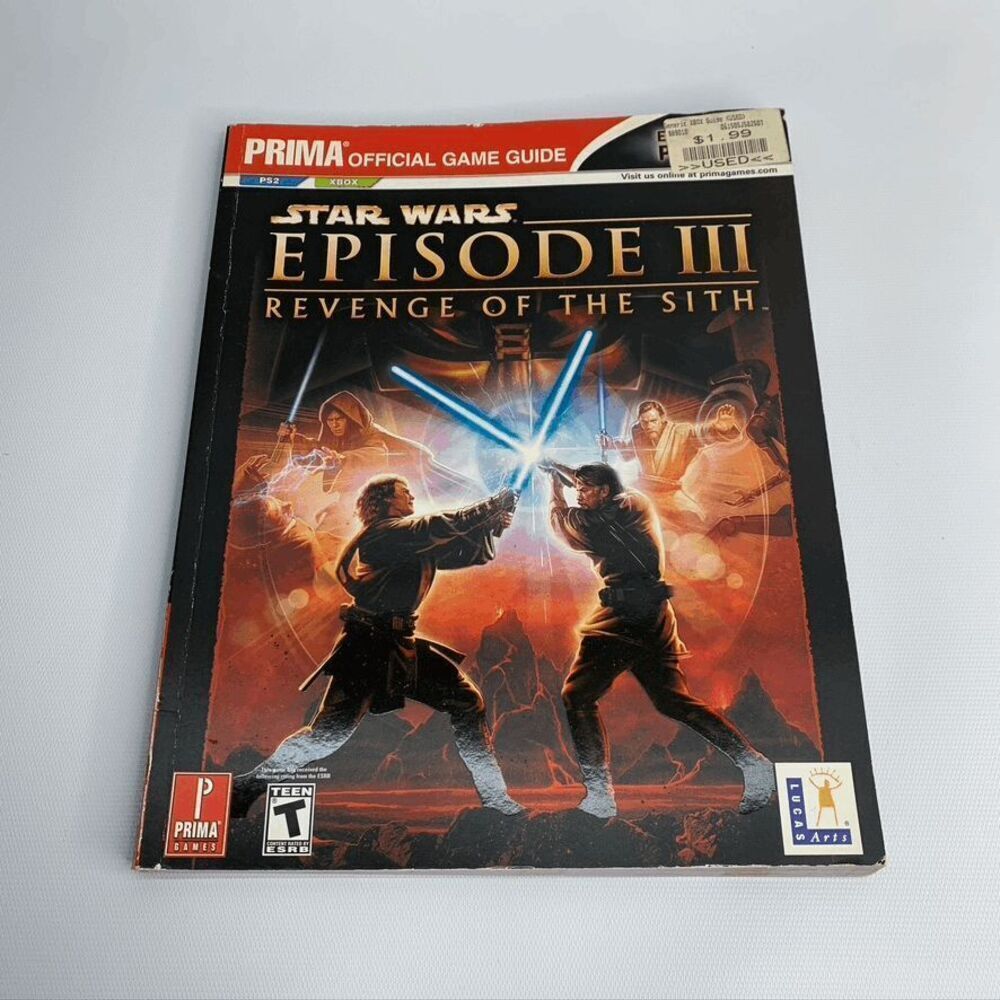 Star Wars Episode III Revenge‎ of the Sith Prima Official Guide no poster